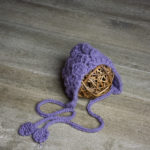 Hand knit bonnets